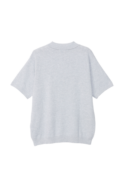 BUMPY LIGHT KNIT POLO
