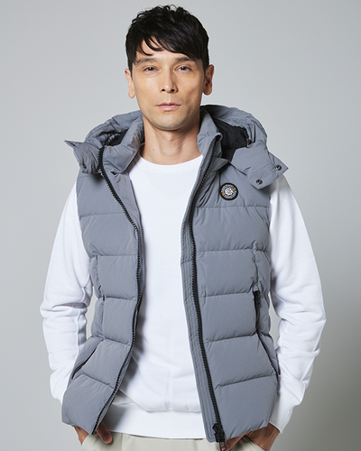【再入荷】HUNGARIAN GOOSE DRIVERS DOWN VEST【返品交換保証付き】