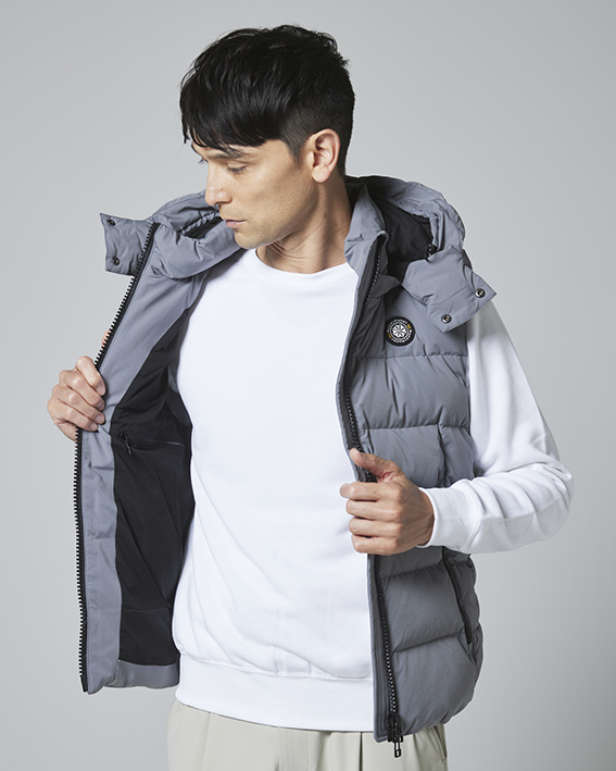 【再入荷】HUNGARIAN GOOSE DRIVERS DOWN VEST【返品交換保証付き】