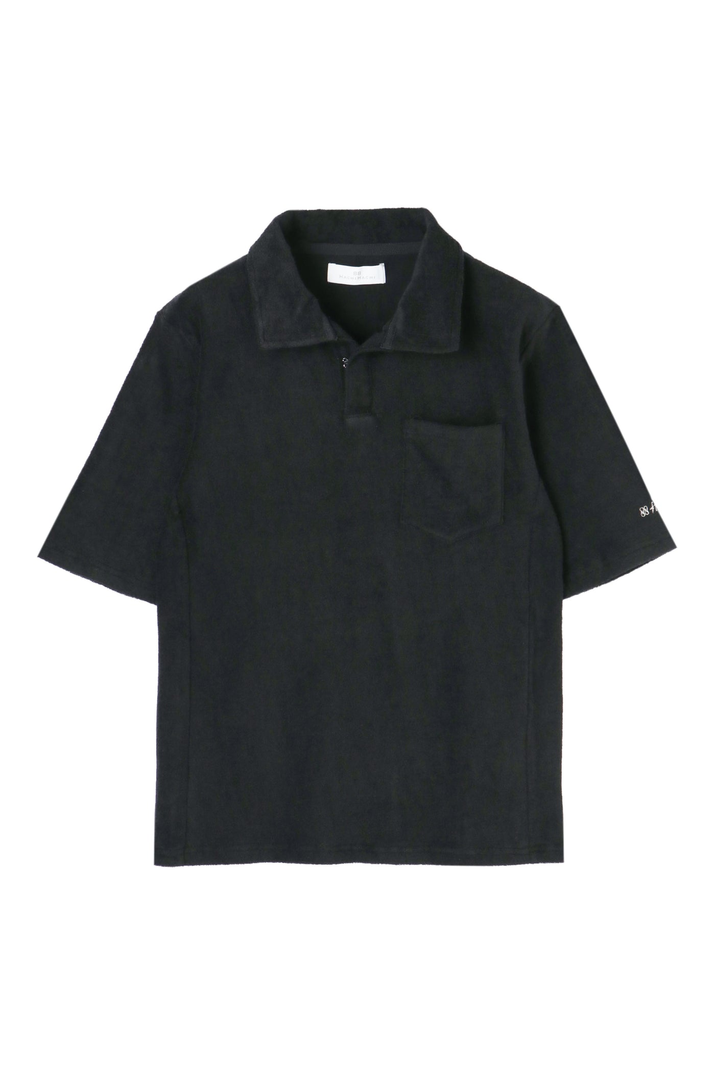STAND COLLAR PILE POLO