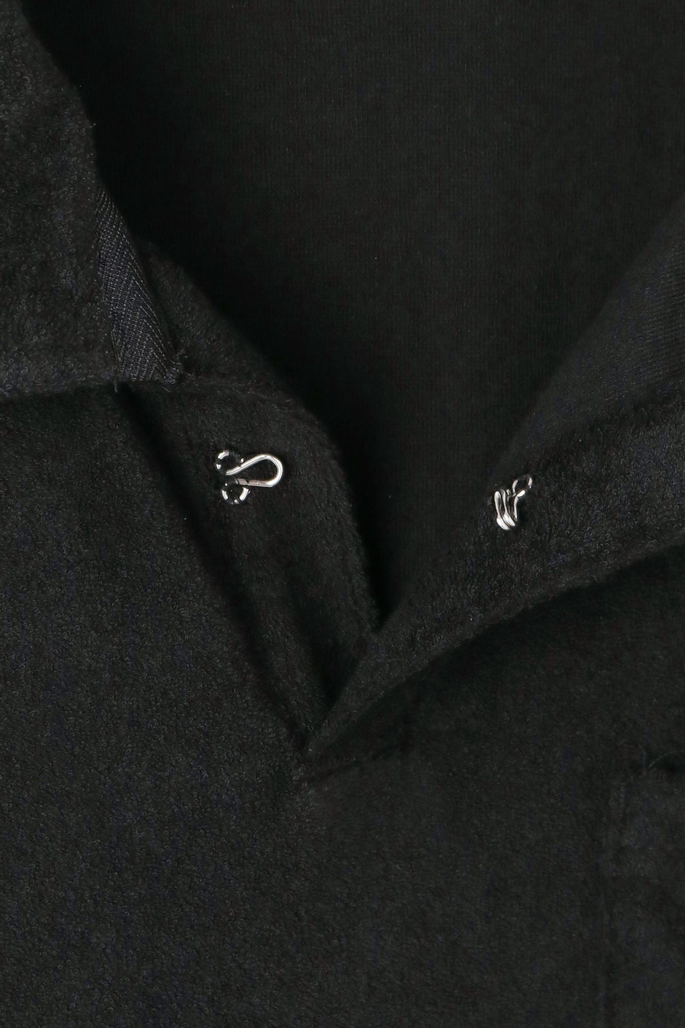 STAND COLLAR PILE POLO
