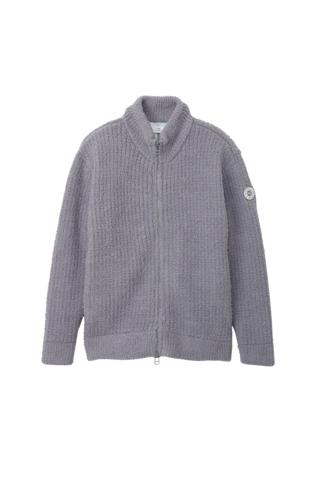 MOLE YARN KNIT ZIP BLOUSON｜軽量保温ワッフル・ダブルジップ 