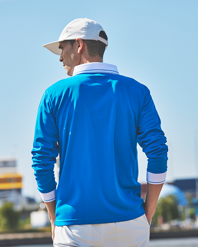 COOLMAX LONG SLEEVE POLO SHIRT