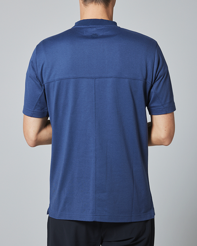 T-LINE MOCK NECK TEE