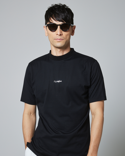 T-LINE MOCK NECK TEE