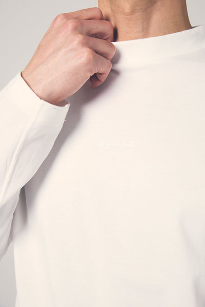 HIGH DENSITY MOCK NECK LONG SLEEVE TEE