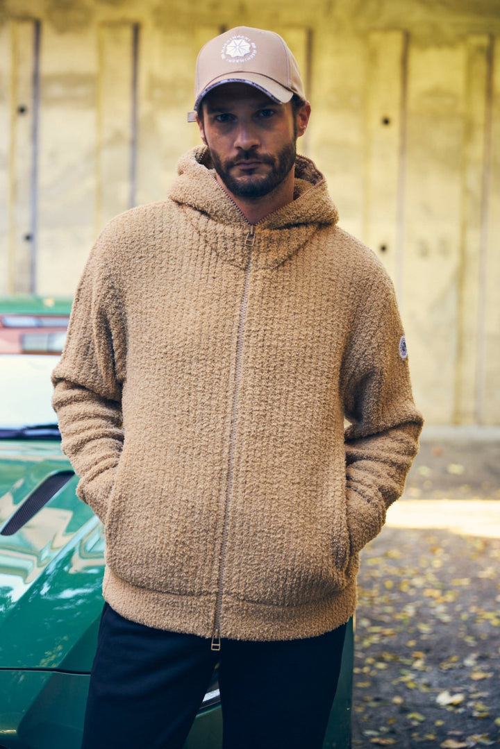 MOLE YARN KNIT HOODIE ver.2｜軽量・ダブルジップ・高保温｜日本製 