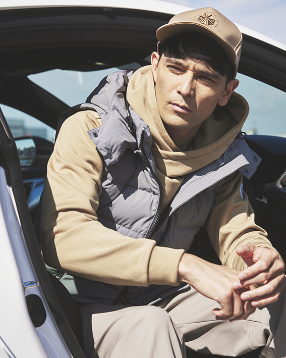 【再入荷】HUNGARIAN GOOSE DRIVERS DOWN VEST【返品交換保証付き】