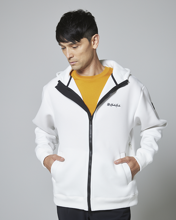 【海外配送可】【送料無料】 WIDE ZIP 88hachihachi – HOODIE メンズウェア