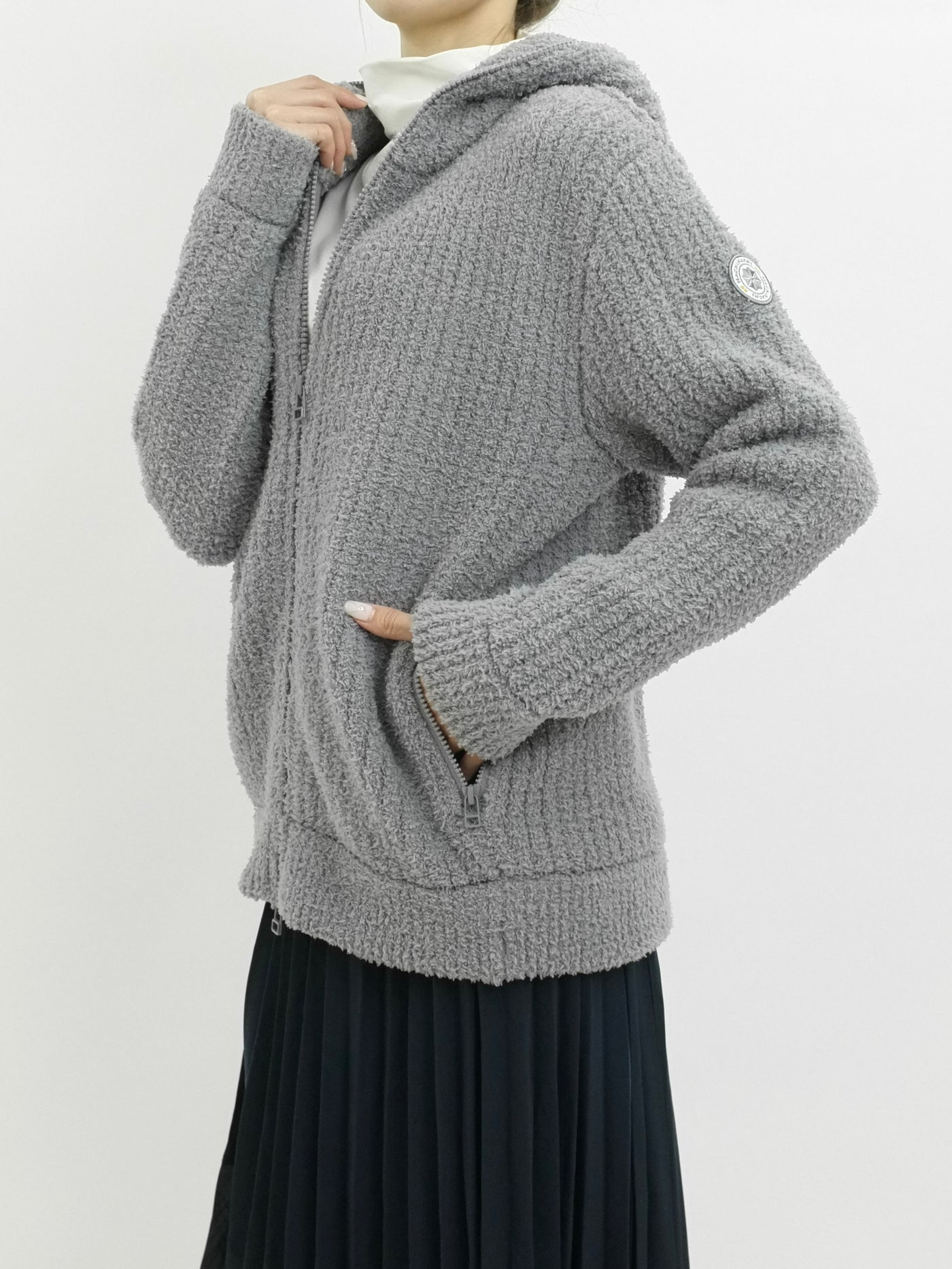 MOLE YARN KNIT HOODIE ver.2