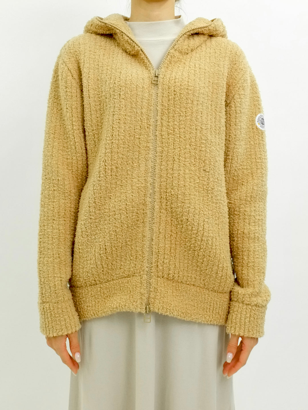 88 hachihachi MOLE YARN KNIT CREW NECK S
