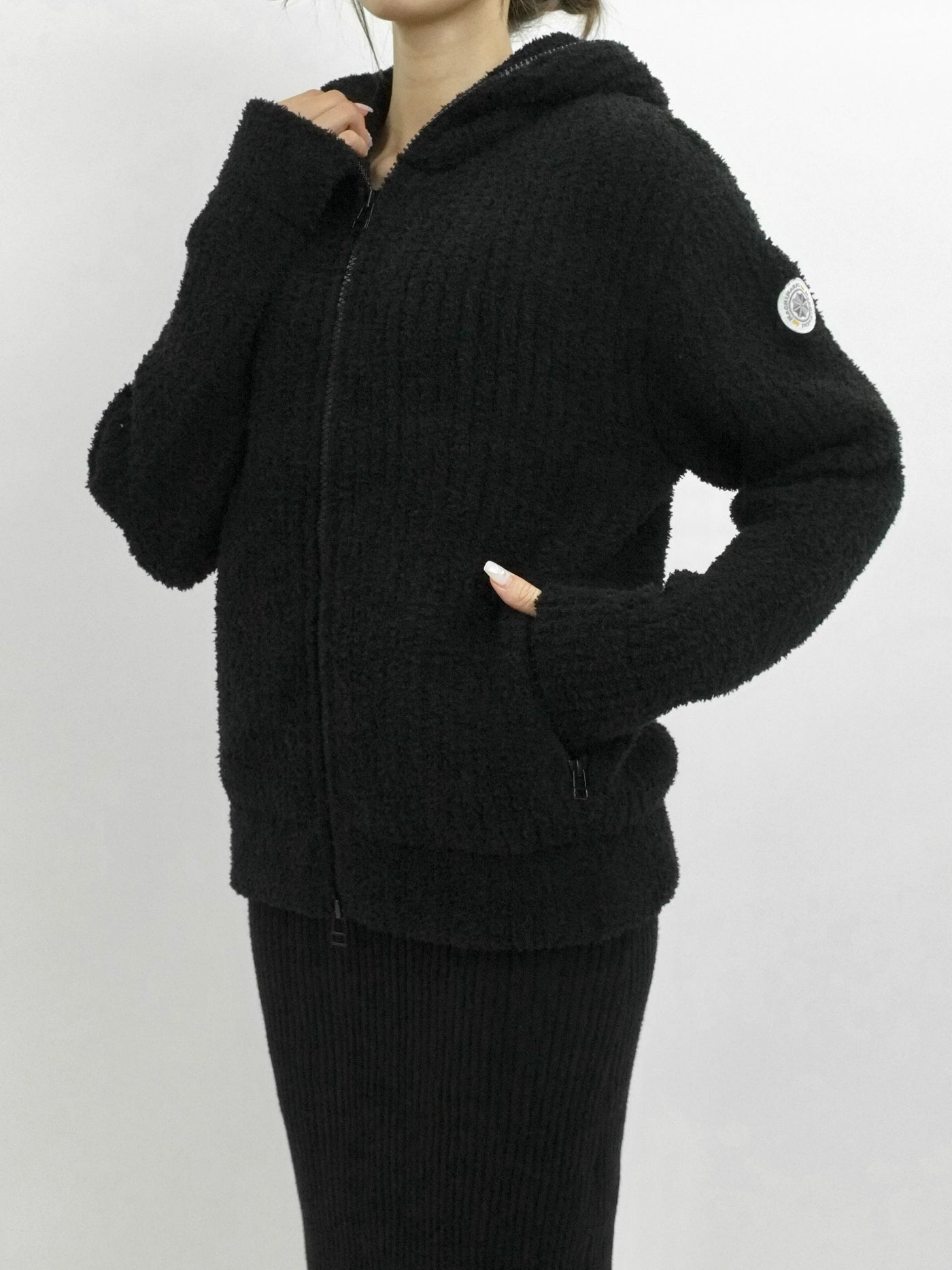 MOLE YARN KNIT HOODIE ver.2