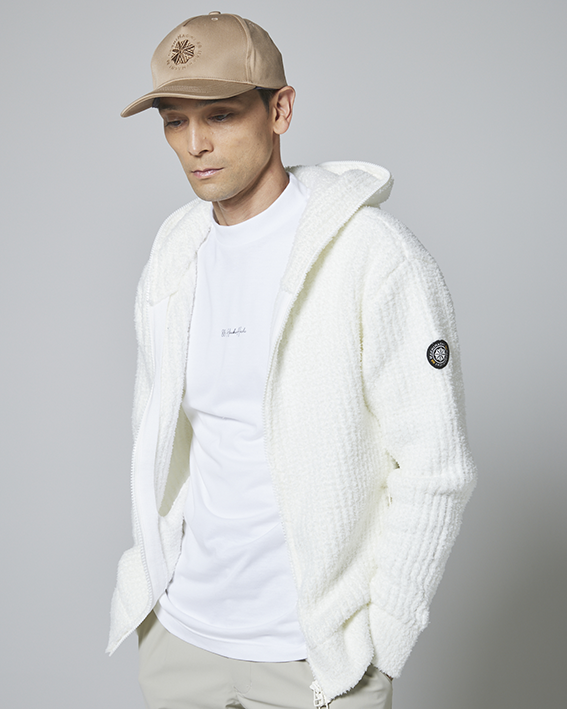 【新作】MOLE YARN KNIT HOODIE ver.2