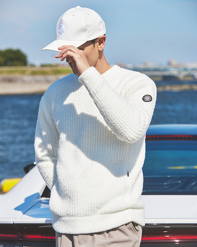 【新作】MOLE YARN KNIT CREW NECK ver.2