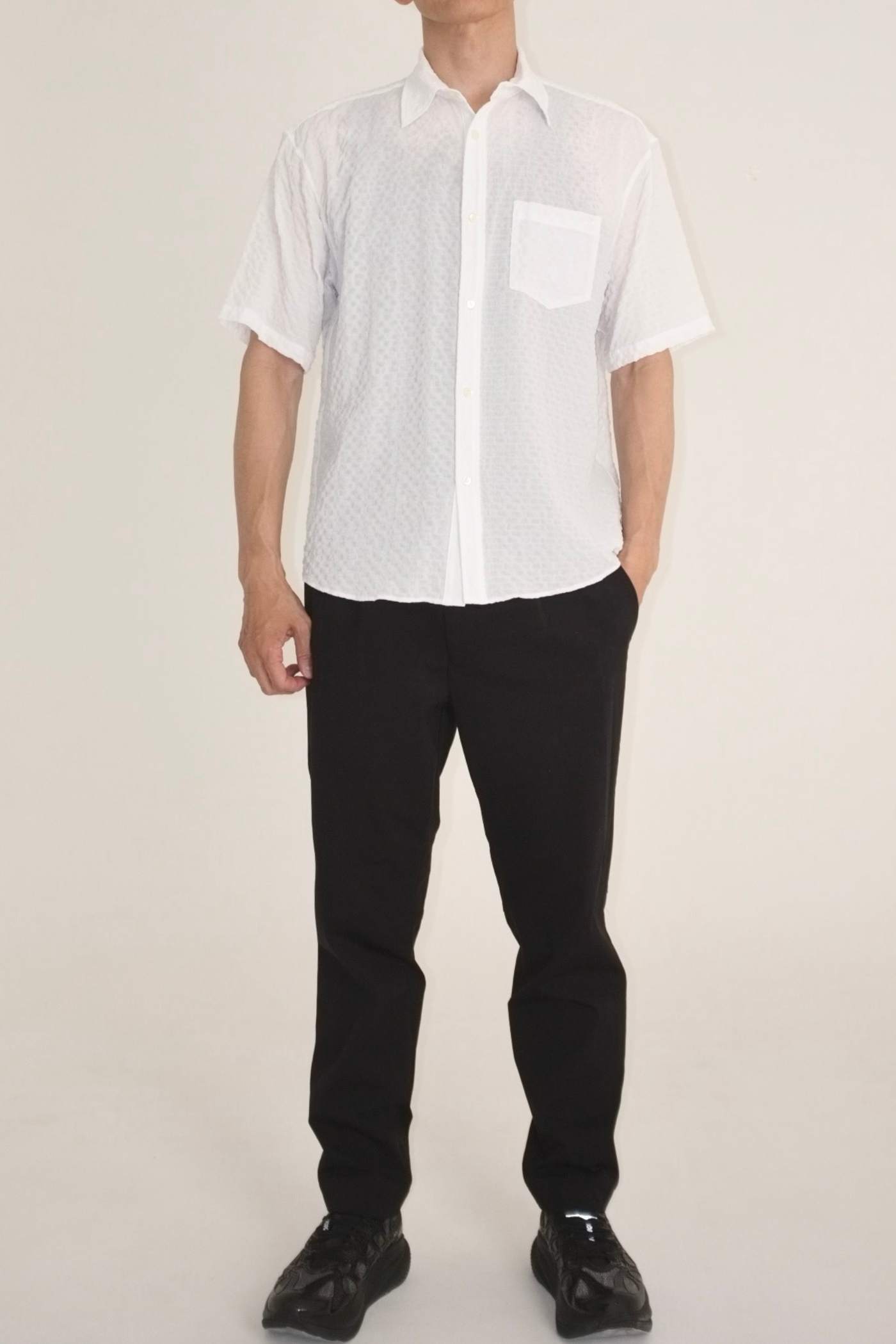 88HACHIHACHI 五味やすたか 半袖シャツ カジュアル ラグジュアリー