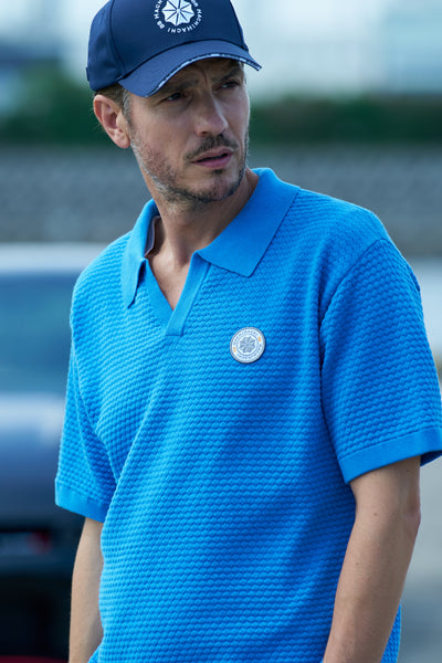 BUMPY LIGHT KNIT POLO