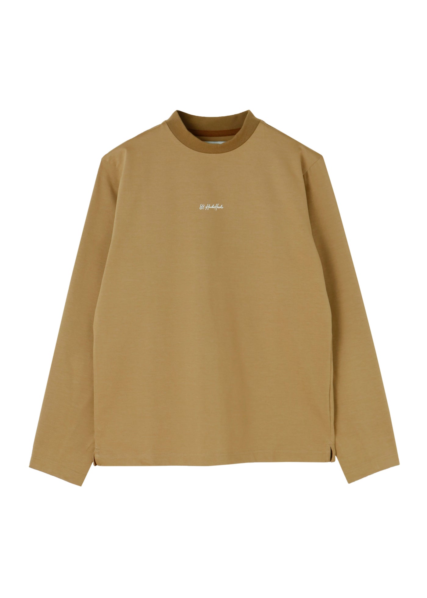 HIGH DENSITY MOCK NECK LONG SLEEVE TEE