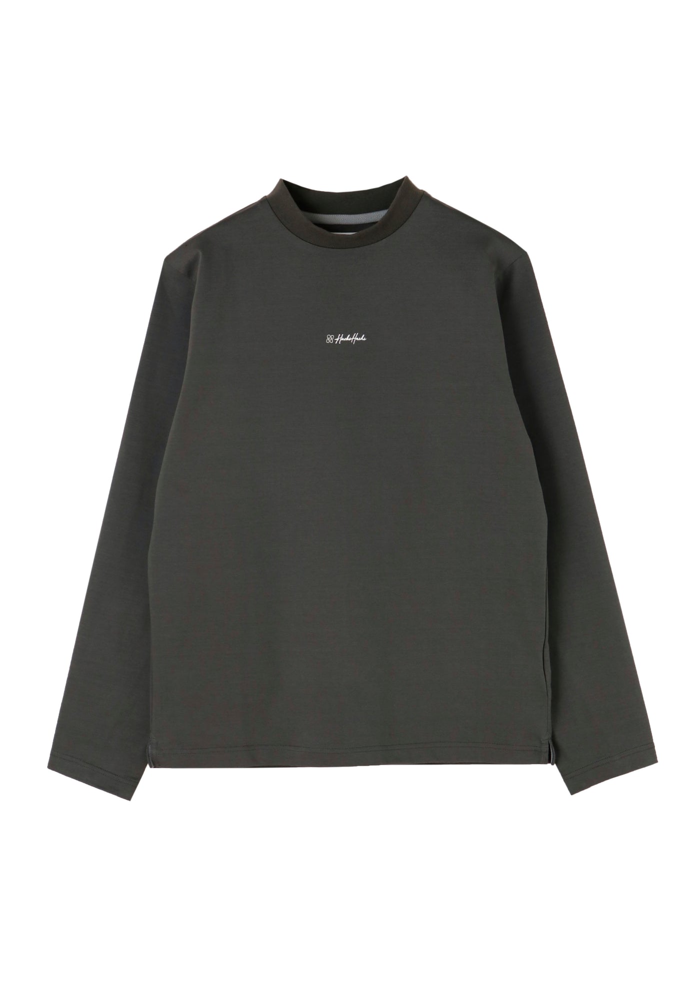 HIGH DENSITY MOCK NECK LONG SLEEVE TEE