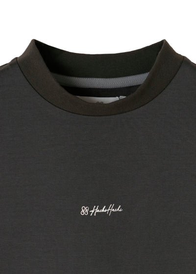 HIGH DENSITY MOCK NECK LONG SLEEVE TEE